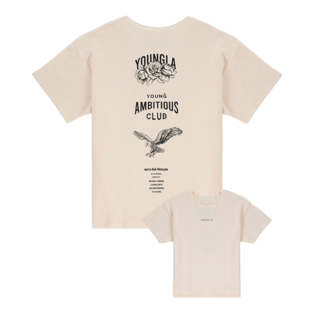 NWOT YoungLA Reversible Immortal Tee Men Off-White Double-Sided Graphic …